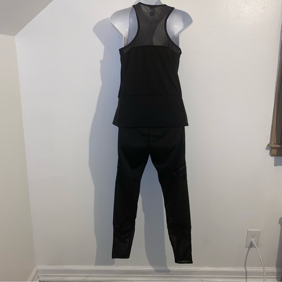 Fashion Nova You Want To Be Me Athleisure Tank And Legging Set Black Size large - Picture 13 of 16
